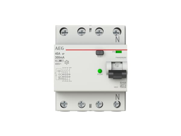 BUSCH JAEGER RCD FN440/B300 4P tyyppi B 40A 300mA (2CSF704556R3400)