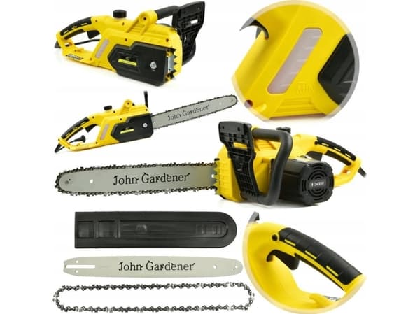 Geko elektrisk motorsåg (rak motor) 2400W (2)