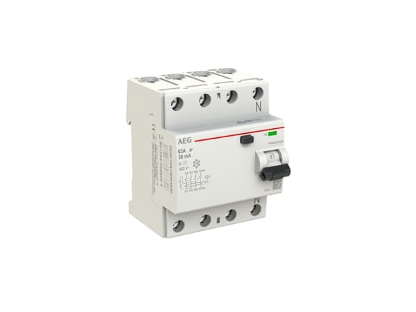 AEG RCD FN463/A30 4P tyyppi A 63A 30mA (2CSF704156R1630)