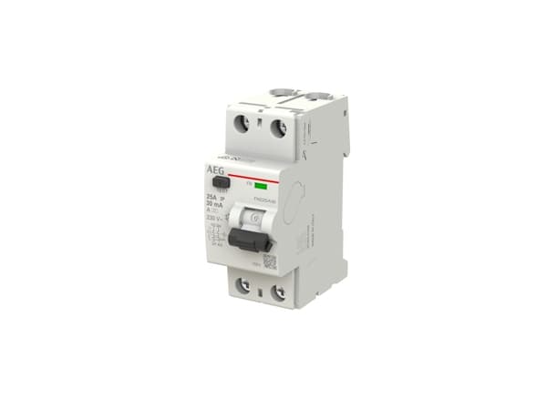 BUSCH JAEGER -virtasuoja FN225/A30 2P tyyppi A 25A 30mA (2CSF702156R1250)