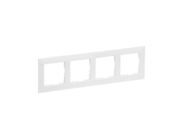Legrand SEANO 4-jakkinen kehys 765174, väri ultra white 5 (765174)