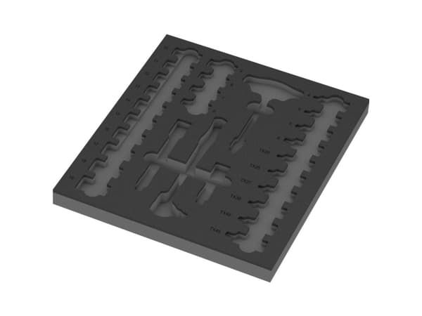Wera 05137326001 9826 Skumplastindlæg 1 stk. (L x B x H) 392 x 344 x 30 mm