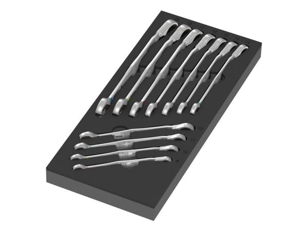 Wera 05150123001, 8,10,11,12,13,14,15,16,17,18,19 mm, Rostfritt stål, Tjeckien, 405 mm, 185 mm, 55 mm