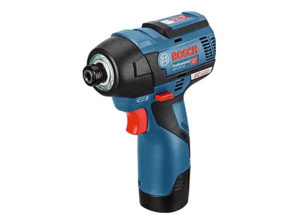 Bosch GDR 12V-110 Professional, Iskuruuvain, Pistoolikahva, 1/4", Musta, Sininen, Punainen, Harjaton, 2600 RPM - SOLO