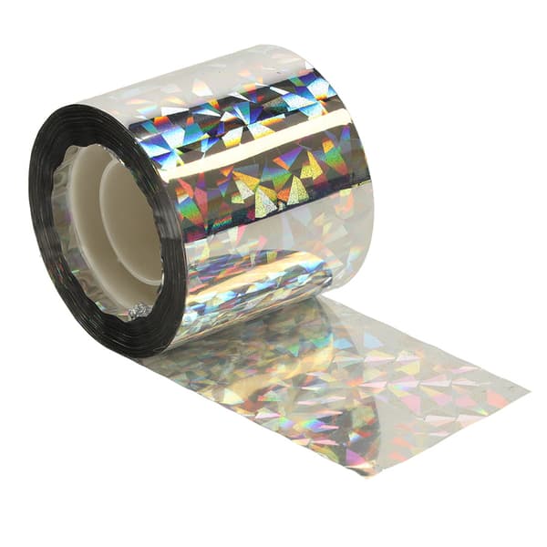 Fugleafvisende reflekterende fugleafskrækkende tape 4,8cm x 50m 1 stk.