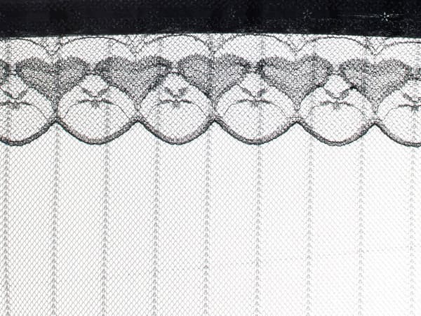 Myggenet, magnetdør, 100x210cm, SORT