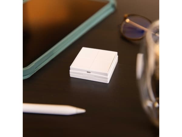 Shelly SHELLY_B_WS_4, Knapper, Elfenben, Plast, Bluetooth Low Energy (BLE), 2400 - 2483,5 MHz, 10 m