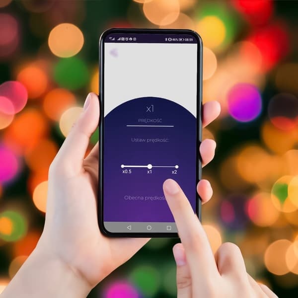 Helårs LED-gardin styret af APP, lys dekoration 400 guirlande