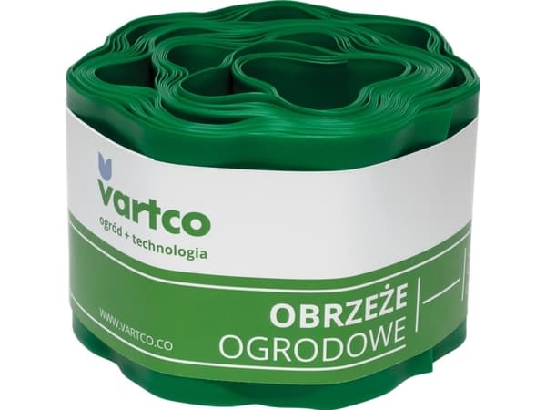Agaplast korrugerad trädgårdskant 20cm x9m Vartco grön