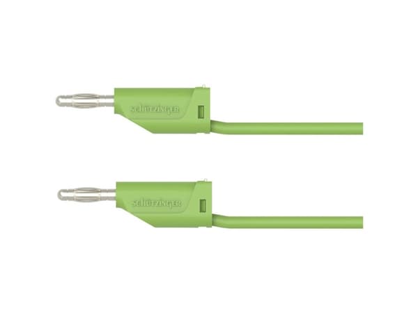 Schützinger Testkabel [ - ] 100 cm Grön 1 st