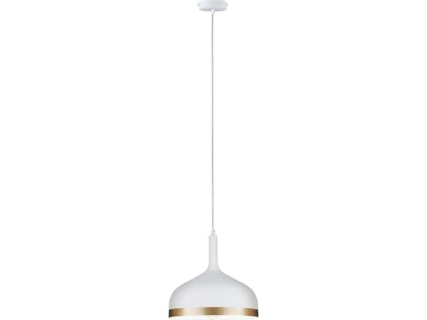 Lampe wiszaca Paulmann Neordic Embla Lampe wiszaca maks. 1x20W E27 230V Bialy/Zloty Metall