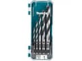 Miniatyrbilde 4 av 5: Makita - Borsett - for kartong, kryssfinér, bløtt tre, løvtre, finertre - spadedel - 5 deler - 5 mm, 6 mm, 8 mm, 10 mm, 4 mm - for Makita DDF487, DDF