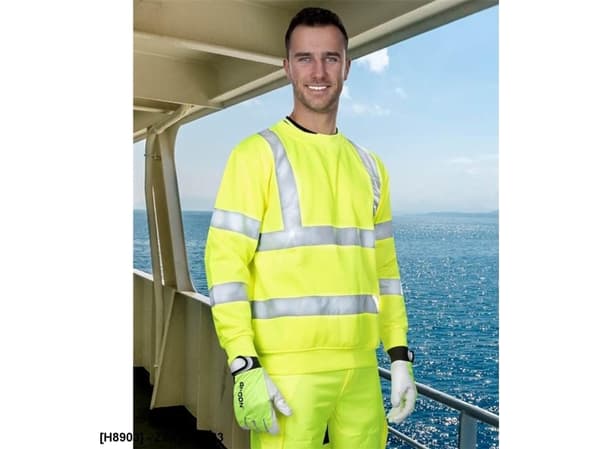 Genser Ardon, gul, polyester, XL str