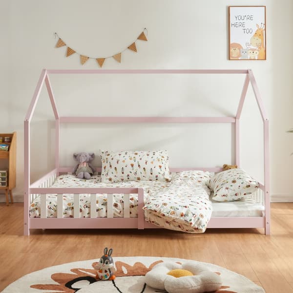 Hussäng Hesel 200x120cm rosa [en.casa]