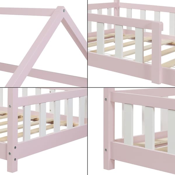 Hussäng Hesel 200x90cm rosa [en.casa]