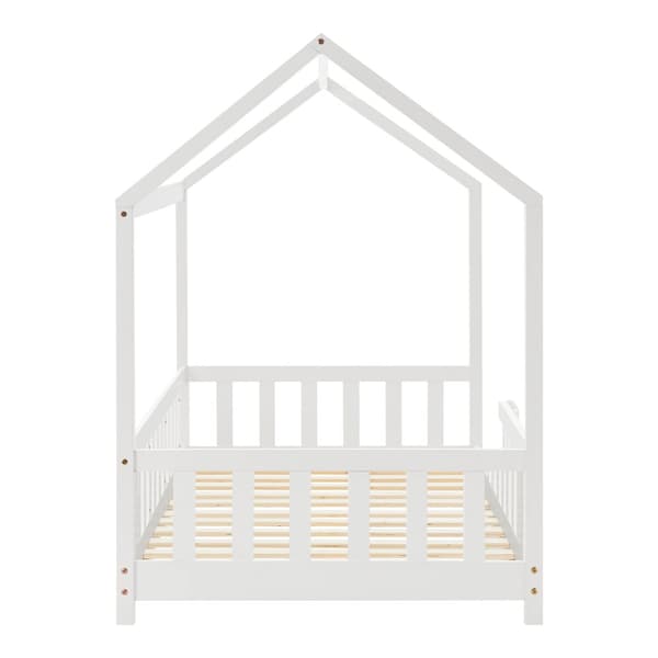 Hussäng Hesel 200x90cm vit [en.casa]