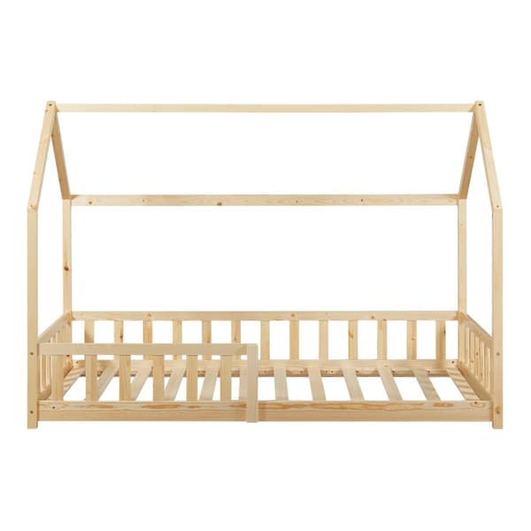Hussäng Hesel 200x90cm natur furu [en.casa]