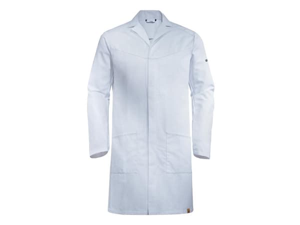 Uvex SuXXeed ESD, Jakke, Mann, Hvit, L, Klaffestenging, Bomull, Polyester