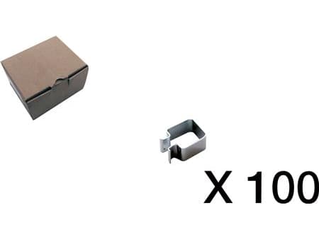 CUBIC-laatikko, jossa on 100 jousitusta ID-raudoille