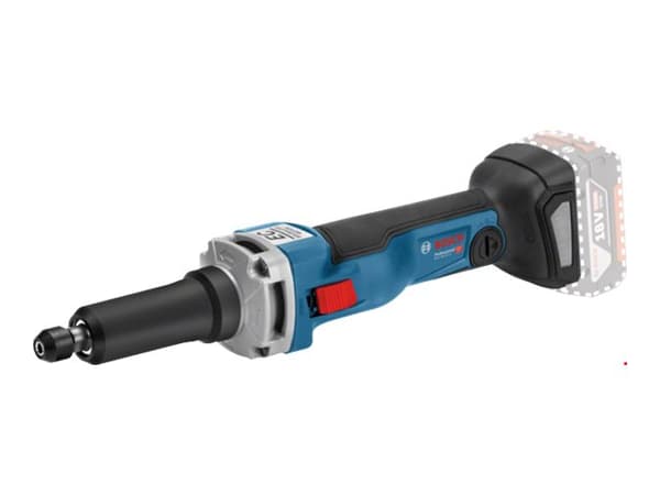 Bosch GGS 18V-23 LC Professional, Suora hiomakone, Musta, Sininen, Punainen, Hopea, Harjaton, 23000 RPM, 8 mm, 83 dB - SOLO
