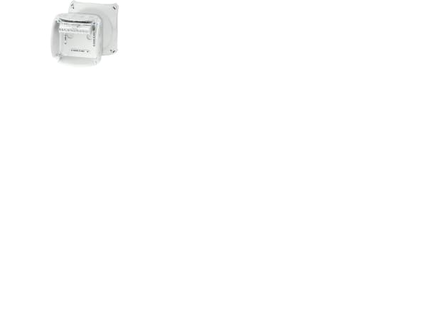 HENSEL Kvik kopplingsdosa med knockout, inkl. klämmor 130x130mm grå M20-32 2,5-6mm²