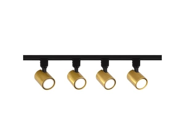 Light_Presti Light Track System Snow 4Xgu10 Gold