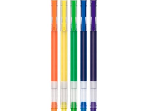 Xiaomi BHR8860GL, Gelpenna med kork, Blå, Grön, Orange, Lila, Gul, Multifärg, 1600 m, 0,5 mm, 8,5 g
