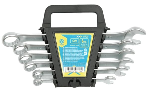 Vorel jakoavaimet 6-19mm 8kpl (51721)