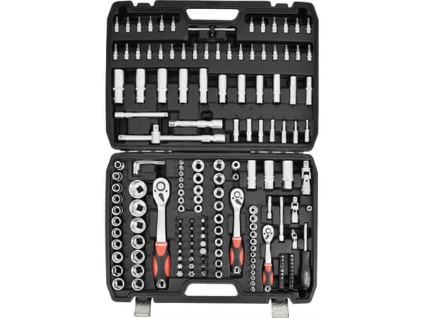 AWTools wrench set 173 elements 1/2 ", 3/8", 1/4 "(AW39173)