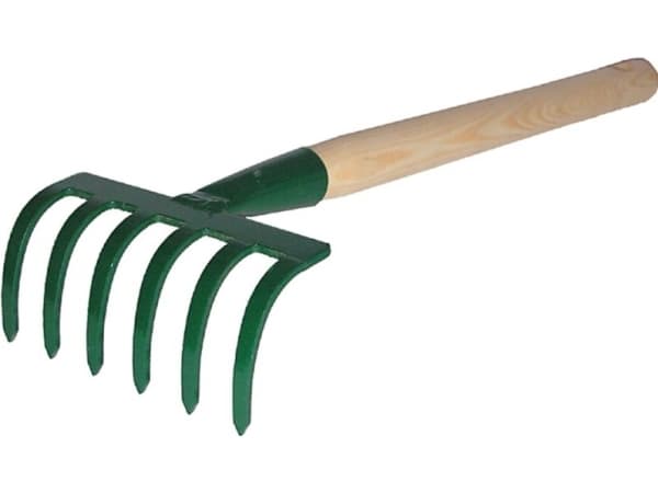 KARD SMALL RAKES 6-TOTHES WITH TRENDS 30cm