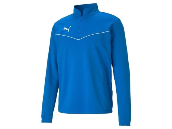 Puma teamRISE 1 4 Zip Top blue 657394 02 M
