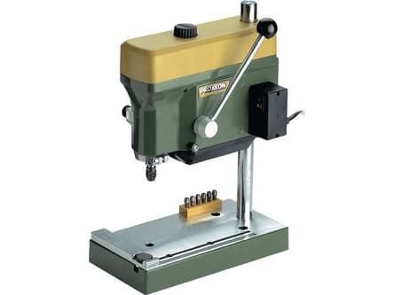 Proxxon TBM 220, Bench drill press, Grønn, Gult, 1800 RPM, 8500 RPM, 14 cm, 85 W