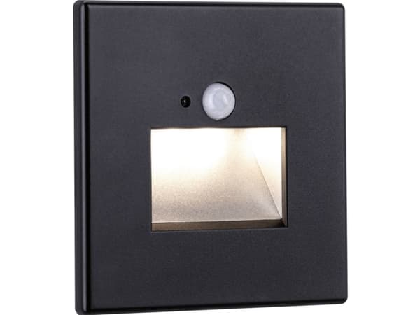 Paulmann 93135 LED-væglampe til indbygning LED (RGB) 1.2 W Sort