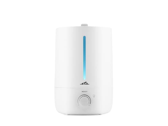 Eta ETA ilmankostutin | ETA362990000 MOISTY | 40 m³ | 25 W | Vesisäiliön kapasiteetti 5 L | Ultraäänitekniikka | Valkoinen | Valkoinen
