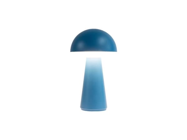 Sirius Sam Genopladelig Lampe - Blå - H 28 cm