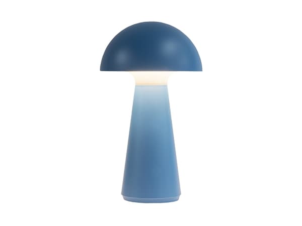Sirius Sam Genopladelig Lampe - Blå - H 28 cm Blå