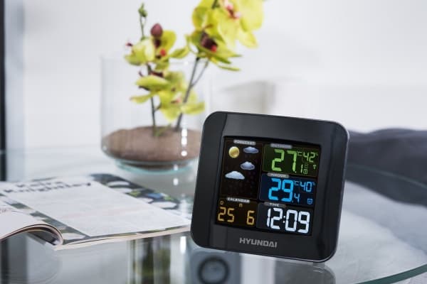 Hyundai weather station WS8446 black