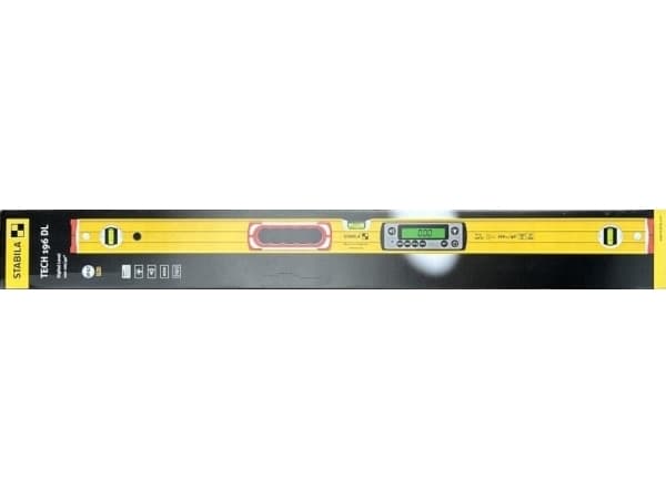 Stabila TECH 196 DL 19827 Digitalt vattenpass med halkskydd, inkl. väska 100 cm 0,5 mm/m