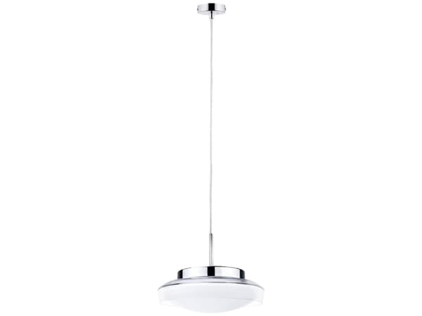 Paulmann hengelampe LUENA LED hengelampe 11,5W 600lm rund 250mm 3000K IP44 230V glass krom/metall