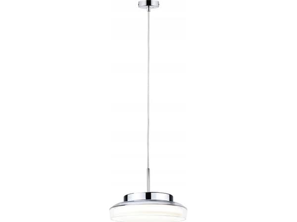 Paulmann hengelampe LUENA LED hengelampe 11,5W 600lm rund 250mm 3000K IP44 230V glass krom/metall