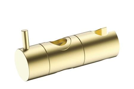 Blue Label duschset med skjutbara delar borstat guld