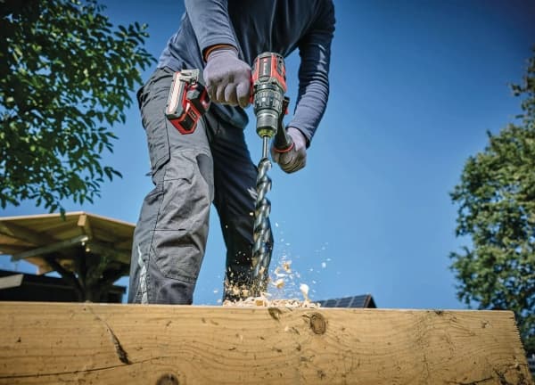 Einhell TP-CD 18/120 Li-i BL, Boremaskin med pistolgrep, Børstet, Sort, Rød, 1,3 cm, 2100 RPM, 1,5 mm - SOLO
