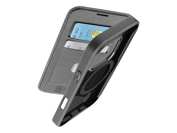 Cellularline 8018080483820, Folio, Apple, iPhone 16 Pro Max, 17,5 cm (6.9"), Svart