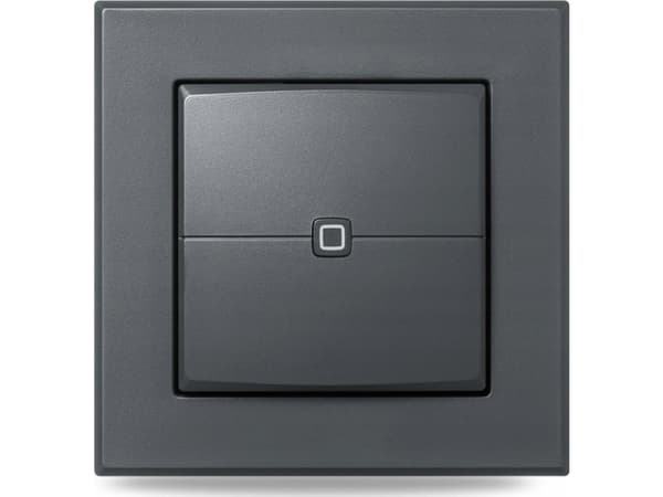 HomeMatic IP Homematic IP Wandtaster - 2-fach, anthrazit