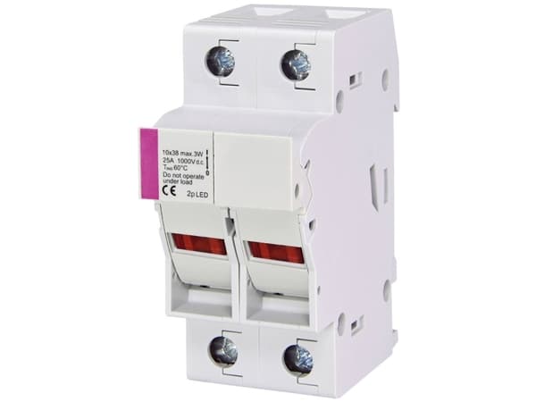 ETI 002540213 EFH 10 DC 2p LED sulakepidike Sopii hienosulake 10,3 x 38 mm 25 A 1000 V 1 kpl
