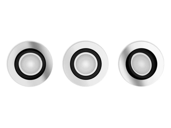 Philips Hue White and Color Ambiance Centura - Upotettu valopiste - LED-valopiste - GU10 - 4,2 W - Luokka E - 16 miljoonaa väriä / lämpimästä viileän