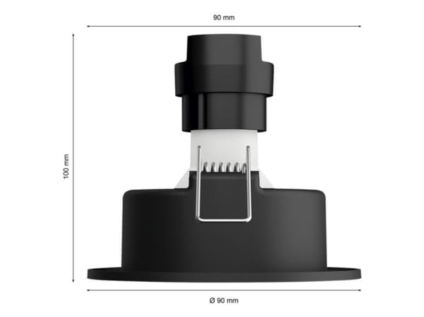 Philips Hue White and Color Ambiance Centura - Upotettu valopiste - LED-valopiste - GU10 - 4,2 W - Luokka E - 16 miljoonaa väriä / lämpimästä viileän