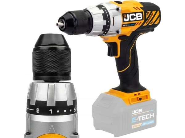Wiertarka JCB Wiertarka akumulatorowa 18V 45Nm (bez akumulatora)