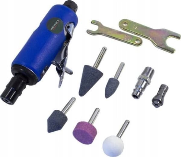 Rockforce sliper Pneumatisk sliper + slipespisser.