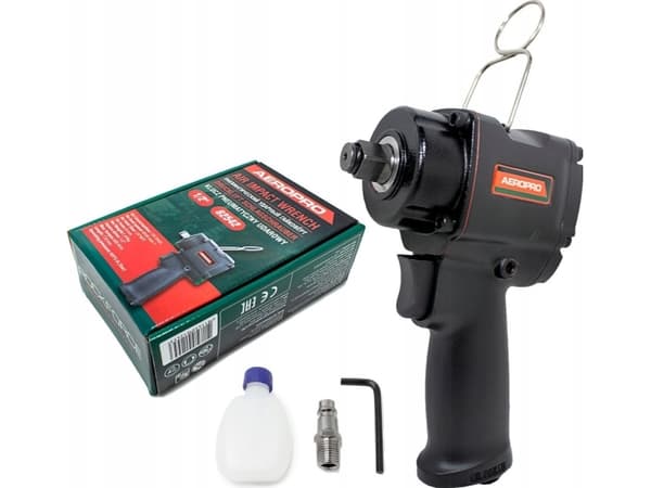 Rockforce slagnøkkel PNEUMATISK SLAGSNØKKEL 600 Nm 1/2" KOMPAKT